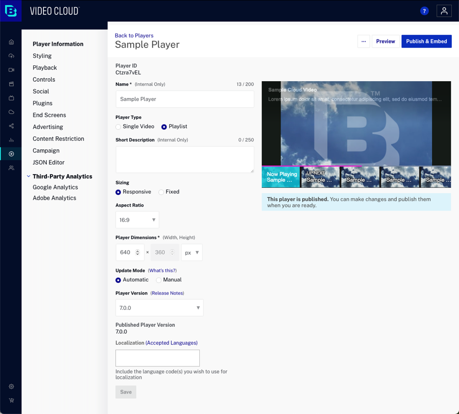informations sur le lecteur